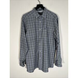 ARIAT Pro Series Fitted Plaid Shirt‎ Size XL Fishing Outdoor Long Sleeves